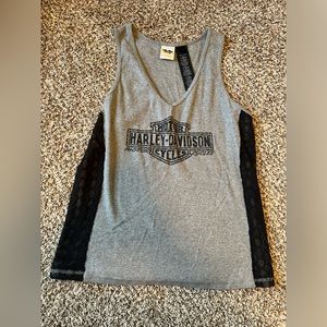 Harley Davidson Ribbed Tank Top